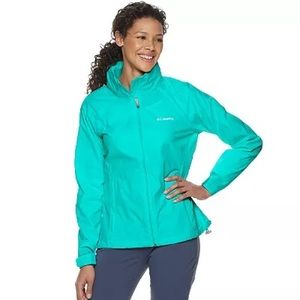 Women's Columbia Switchback III Hooded Packable Jacket size M (used)